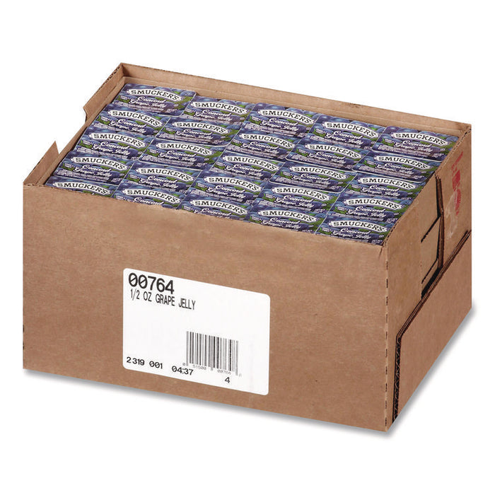 Jelly/Jam Plastic Portion Control Cups, Grape, 0.5 oz Cup, 200/Carton