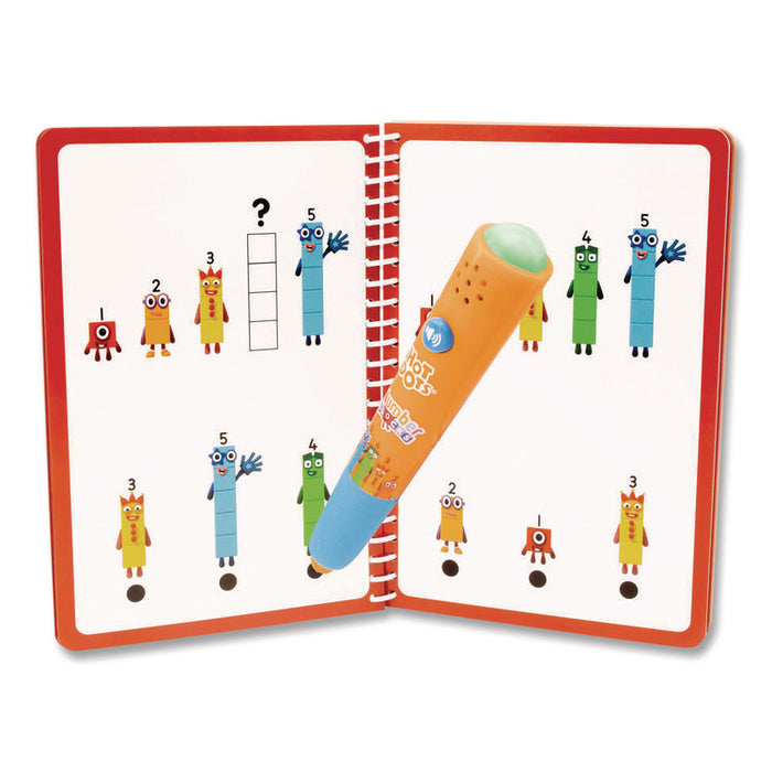 Hot Dots Numberblocks Activity Book with Interactive Pen, Number Recognition 1-10, 75 Activities, Pre-K to K, 60 Pages