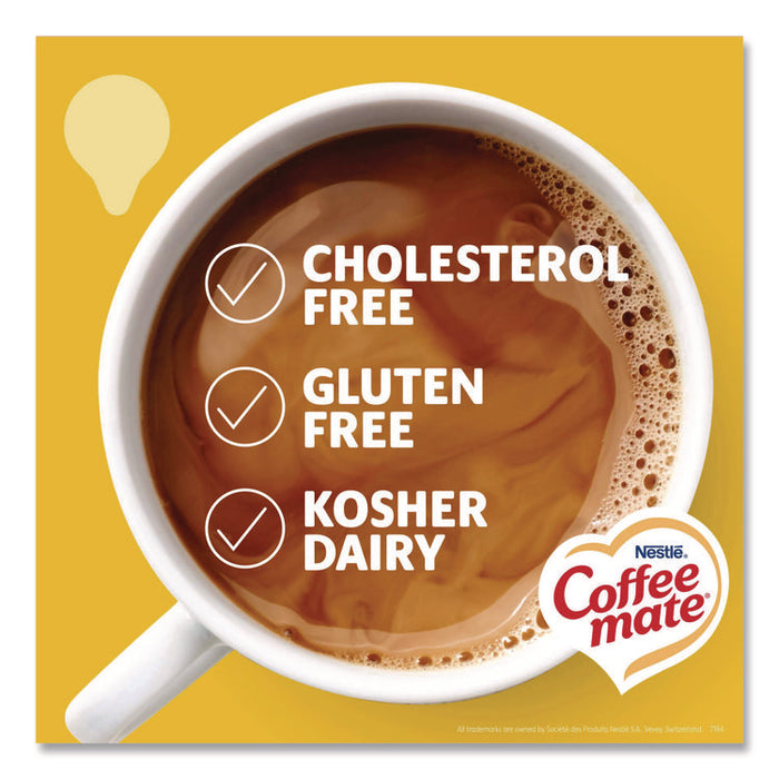 Liquid Coffee Creamer, Zero Sugar Hazelnut, 0.38 oz Mini Cups, 50/Box, 4 Boxes/Carton