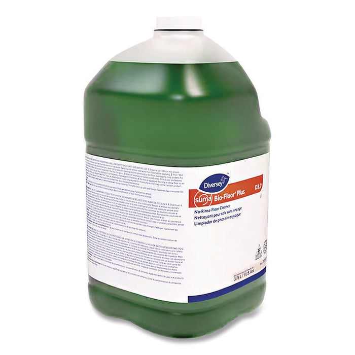 Suma Bio-Floor Cleaner, Unscented, Liquid, 1 gal Bottle, 4/Carton