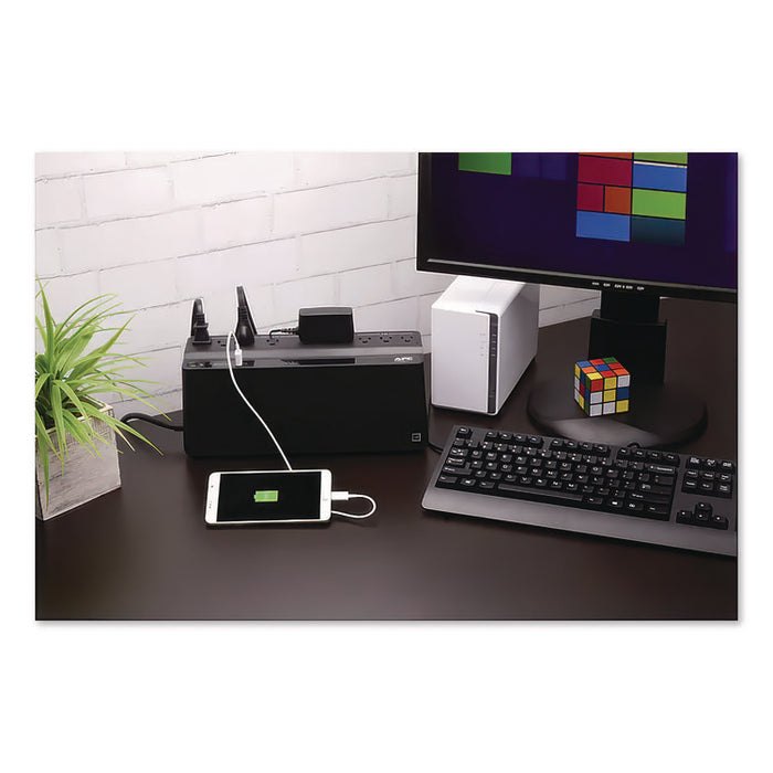BN900M Back-UPS 900 VA Battery Backup System, 9 Outlets, 900 VA, 354 J