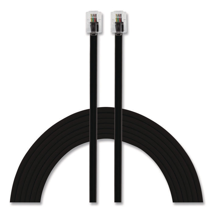 Line Cord, Plug/Plug, 15 ft, Black