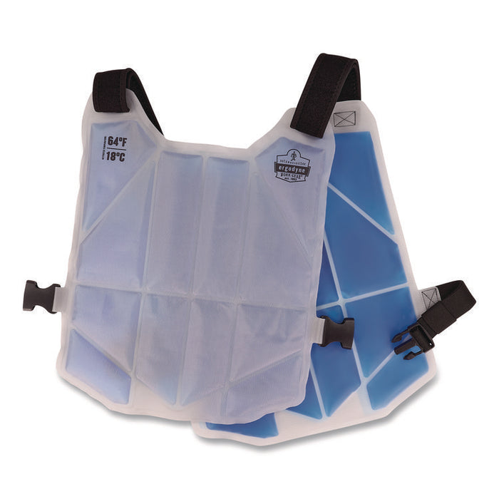 Chill-Its 6671 Heat Stress Prevention Kit, 2 Towels, Vest, 17 qt Cooler
