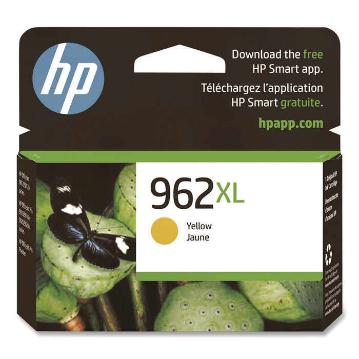 HP 962XL, (3JA02AN) High-Yield Yellow Original Ink Cartridge
