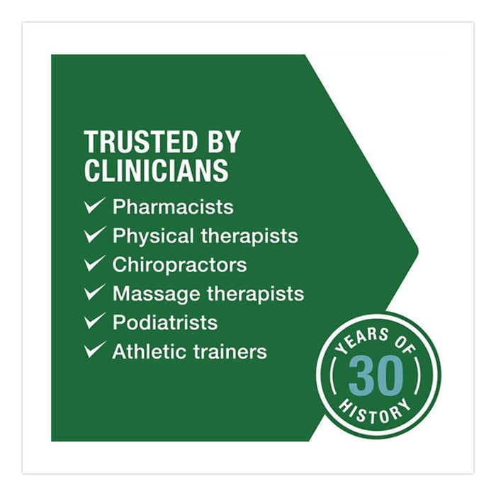 Professional Green Roll-On Topical Analgesic Pain Reliever, 3 oz Roll-On
