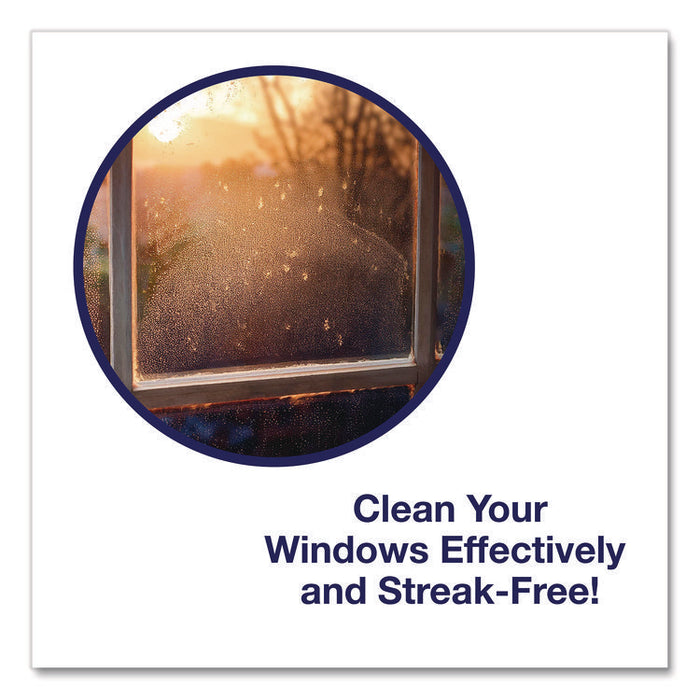 Window Cleaner Set, with Washing Pads, 11", 49" Plastic Handle, Blue