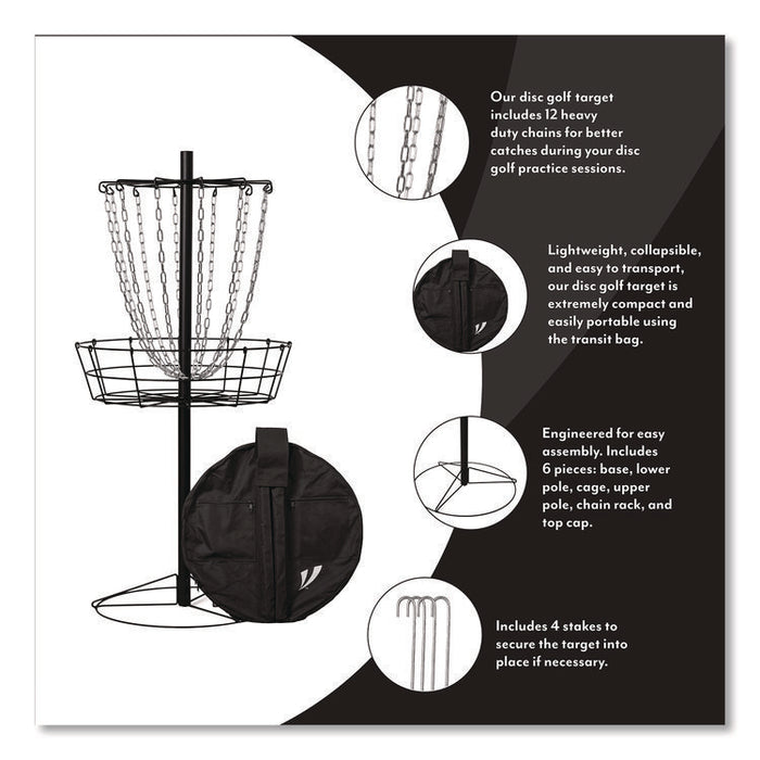 Disc Golf Target, 52.8" x 26" Diameter