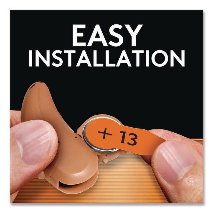 Hearing Aid Battery, #13, 8/Pack