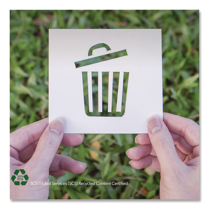 Biotuf Compostable Can Liners, 45 gal, 0.9 mil, 40" x 46", Green, 25 Bags/Roll, 5 Rolls/Carton
