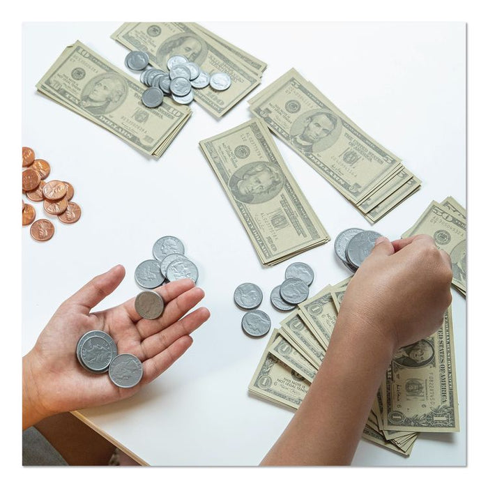 Play Money Deluxe Set, Grades K to 4, 750 Pieces
