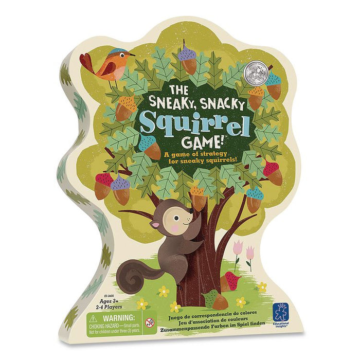 The Sneaky, Snacky Squirrel Game, 2 to 4 Players, Ages 3 to 7, 27 Pieces
