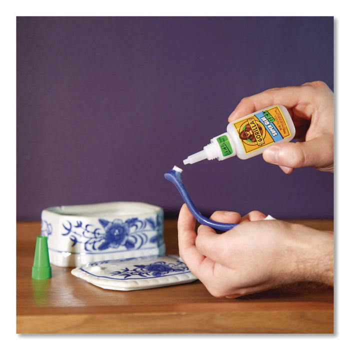 Super Glue Gel, 0.88 oz, Dries Clear