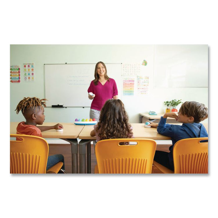 Wireless Eggspert with Six Student Buttons and One Teacher Remote, Ages 6 and Up, 8 Pieces