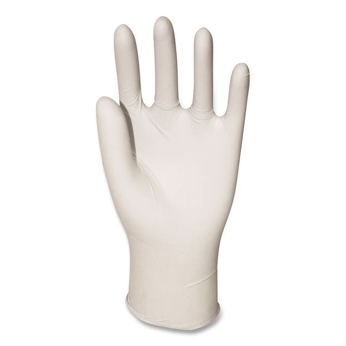 General-Purpose Latex Gloves, Powder-Free, X-Large, 4.4 mil Thick, 9.5" Long, Natural, 100/Box, 10 Boxes/Carton