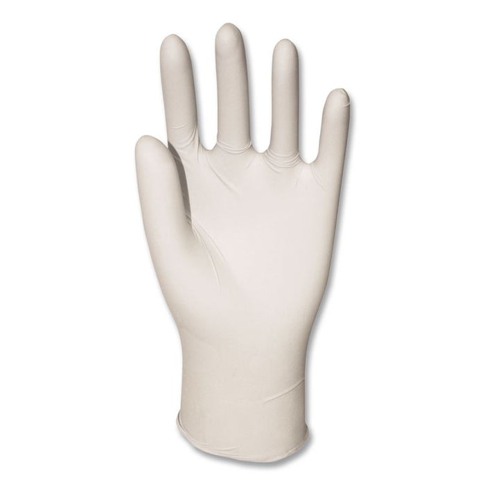 Powder-Free Synthetic Vinyl Gloves, X-Large, 4 mil Thick, 9.5" Long, Cream, 100/Box, 10 Boxes/Carton