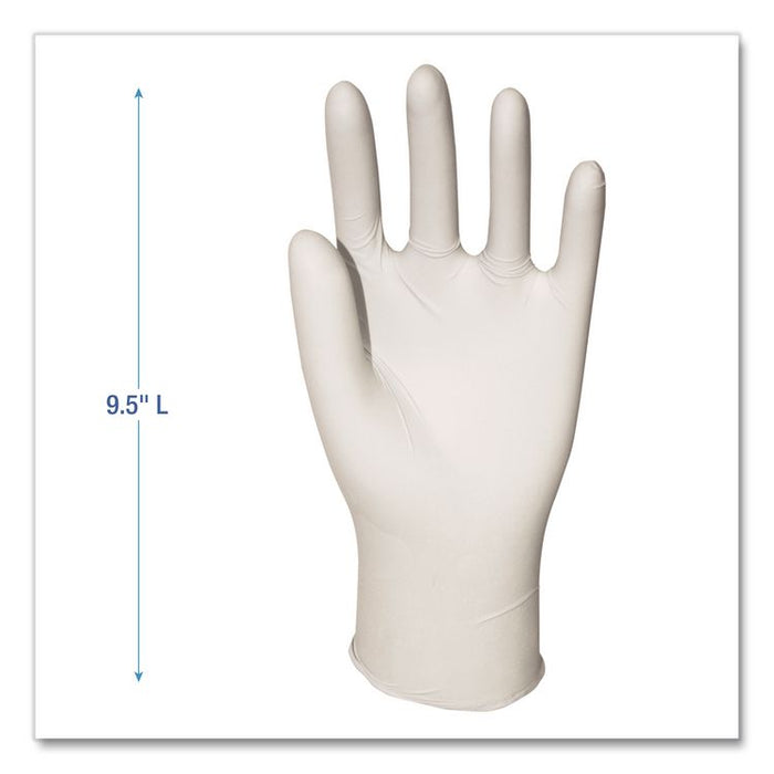 Powder-Free Synthetic Vinyl Gloves, Small, 4 mil Thick, 9.5" Long, Cream, 100/Box, 10 Boxes/Carton