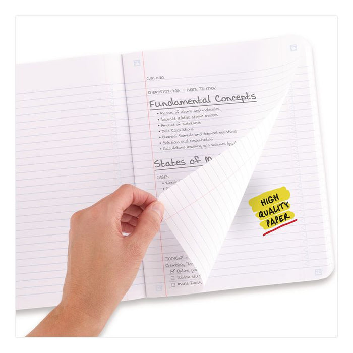 Composition Book, Medium/College Rule, Randomly Assorted Cover Color, (80) 9.75 x 7.5 Sheets