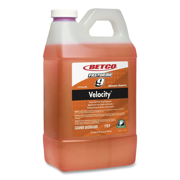 Green Earth Velocity Degreaser, 67.6 oz Bottle, 4/Carton