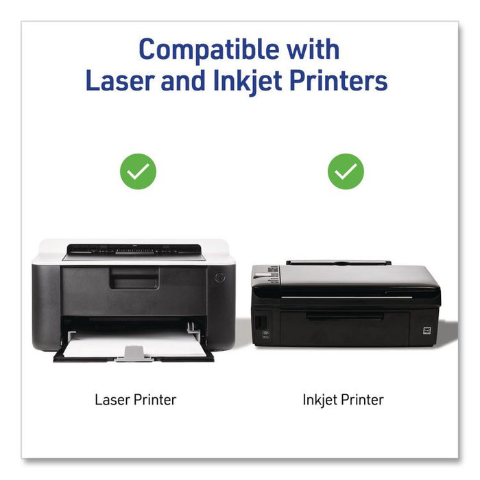 DVD Film Labels, Matte White, 20/Pack