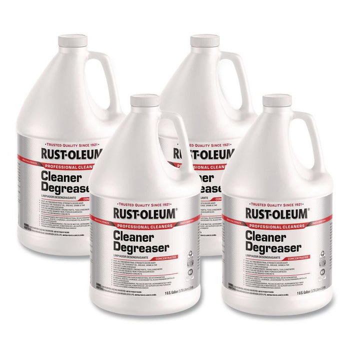Professional Cleaner Degreaser Concentrated, 1 gal Bottle, 4/Carton