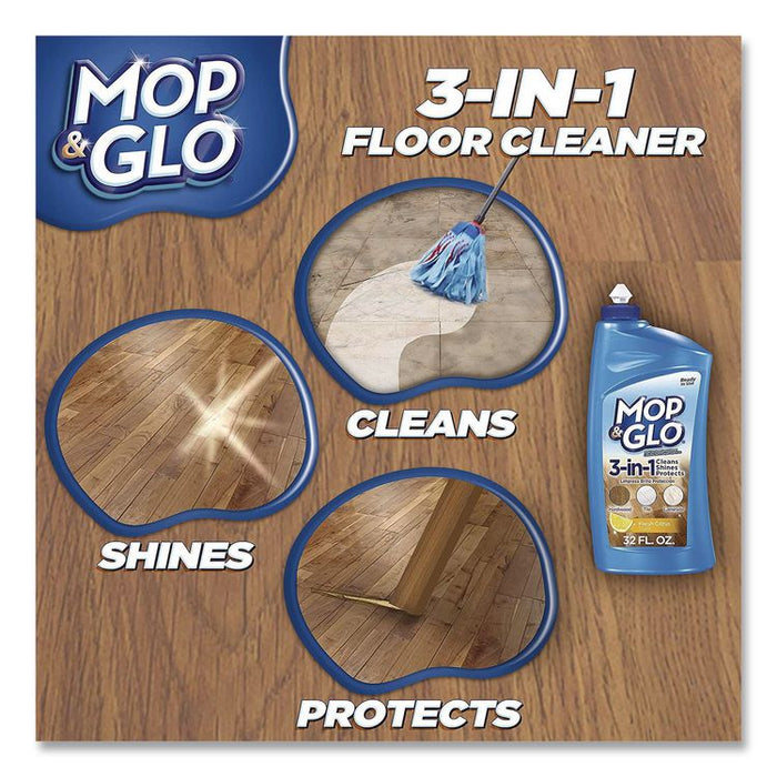 Ready to Use Multi-Surface Floor Cleaner, Fresh Citrus Scent, 32 oz Bottle, 4/Carton