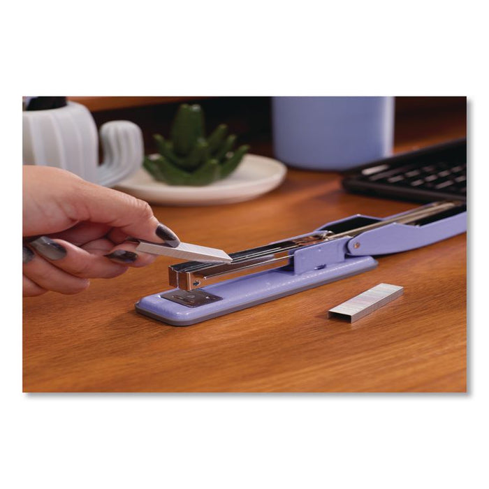 Cub Compact Metal Staplers, 20 Sheet Capacity, Periwinkle