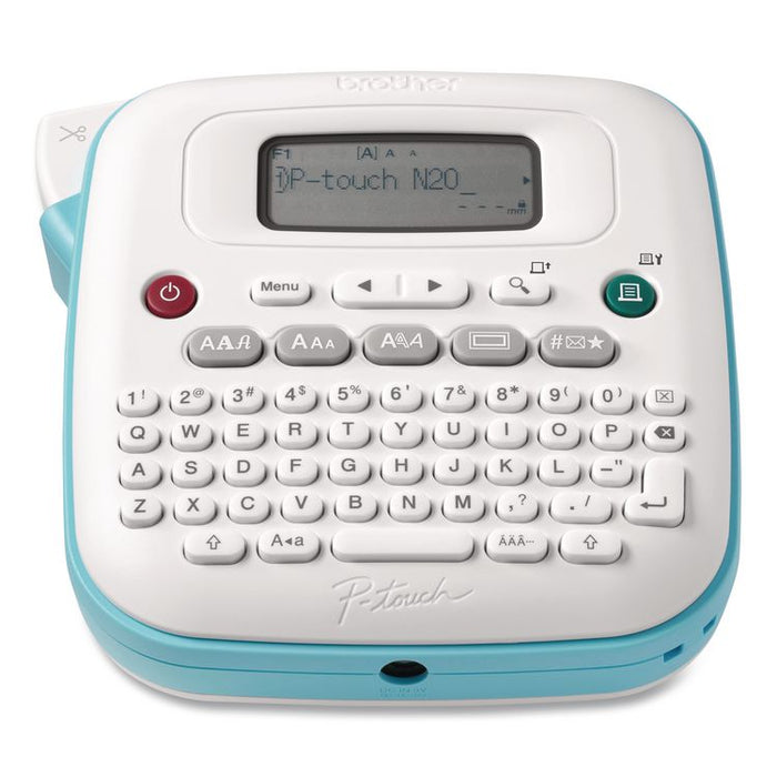 P-Touch PT-N20 Personal Desktop Label Maker, 2 Lines, 6 x 6 x 2.9