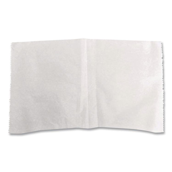 WF12 Interfolded Dry Wax Deli Paper, 12 x 10.75, White, 500/Box, 12 Boxes/Carton