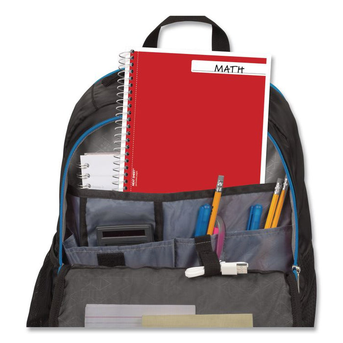Spiral Notebook, 3-Subject, Medium/College Rule, Randomly Assorted Cover Color, (150) 9.5 x 5.5 Sheets