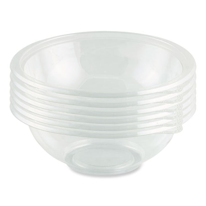 Crystal Classics Bowl, 24 oz, 7" Diameter x 2.56" h, Clear, Plastic, 150/Carton