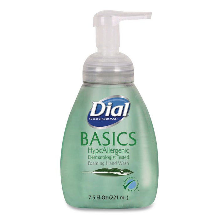 Basics Hypoallergenic Foaming Hand Wash, Honeysuckle Scent, 7.5 oz