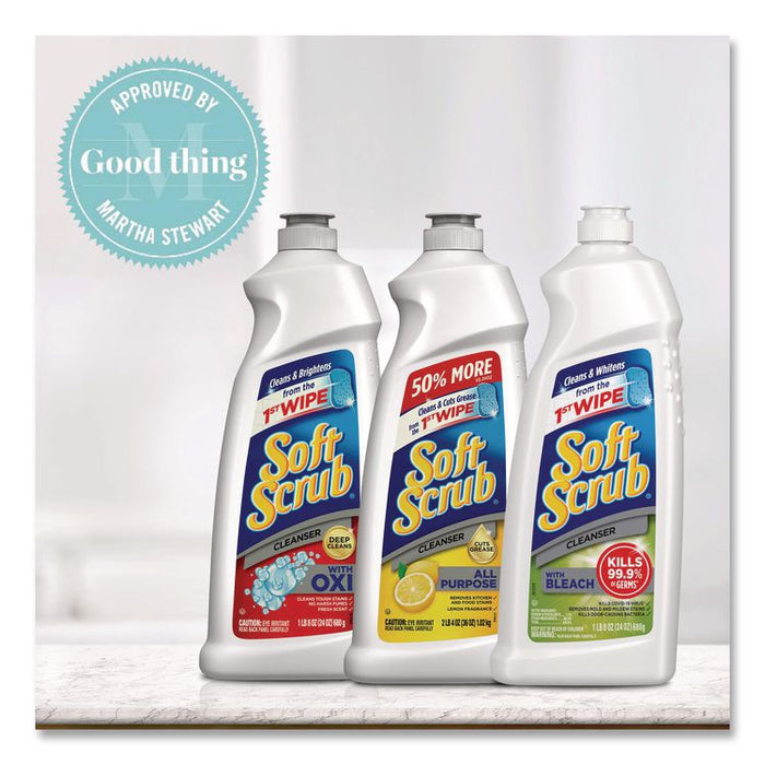 Cleanser with Bleach Commercial 36 oz Bottle, 6/Carton