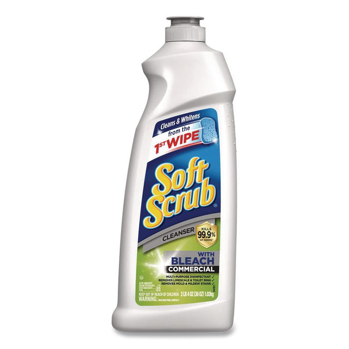 Cleanser with Bleach Commercial, 36 oz Bottle