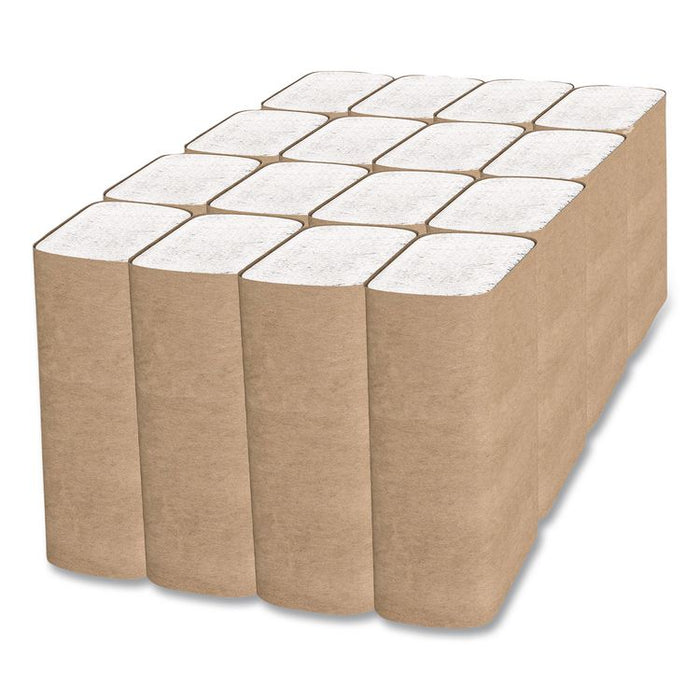 Perform Multifold Towels, 2-Ply, 9 x 9.45, White, 150/Pack, 16 Packs/Carton