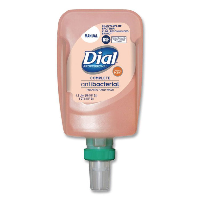 Antibacterial Foaming Hand Wash Refill for FIT Manual Dispenser, Original Scent, 1.2 L