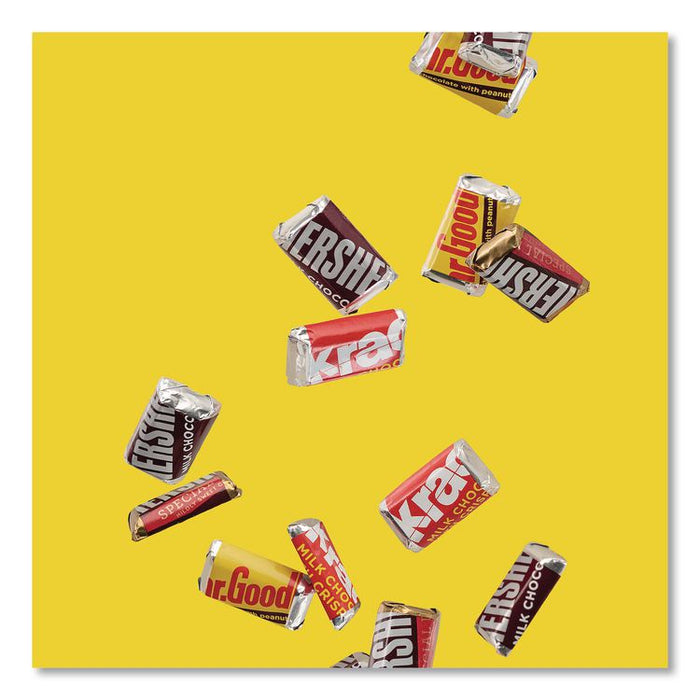 Chocolate Miniatures Party Pack Assortment, 35.9 oz Bag, 2 Bags/Carton