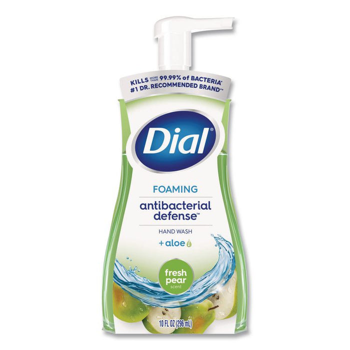 Antibacterial Foaming Hand Wash, Fresh Pear Scent, 10 oz, 8/Carton