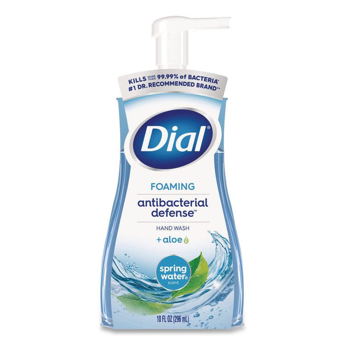 Antibacterial Foaming Hand Wash, Spring Water Scent, 10 oz, 8/Carton