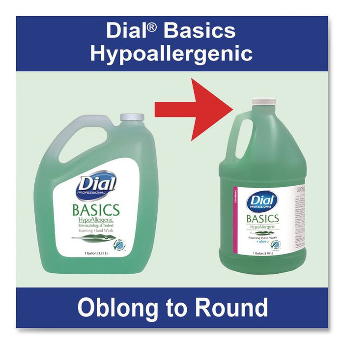 Basics Hypoallergenic Hand Wash, Honeysuckle Scent, 1 gal, 4/Carton
