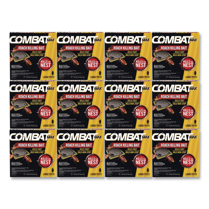 Max Roach Killing Bait, 0.49 oz Bait, 8/Pack, 12 Packs/Carton