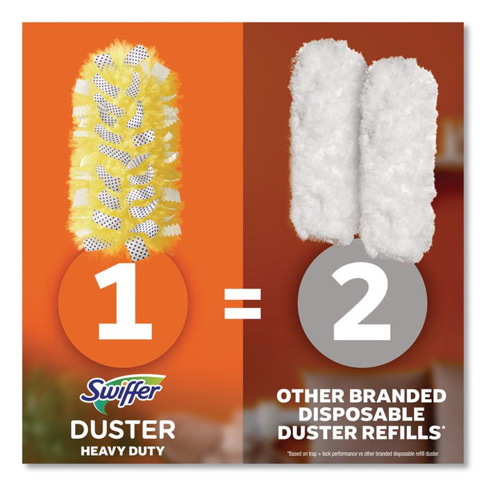 Heavy Duty Dusters Starter Kit, Handle Extends to 3 ft, 1 Handle with 12 Duster Refills