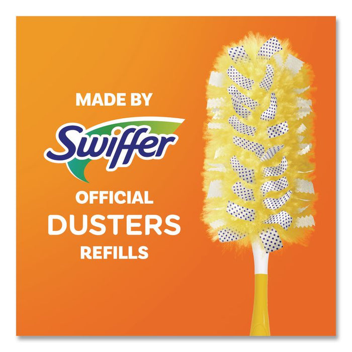 Heavy Duty Dusters Starter Kit, Handle Extends to 3 ft, 1 Handle with 12 Duster Refills