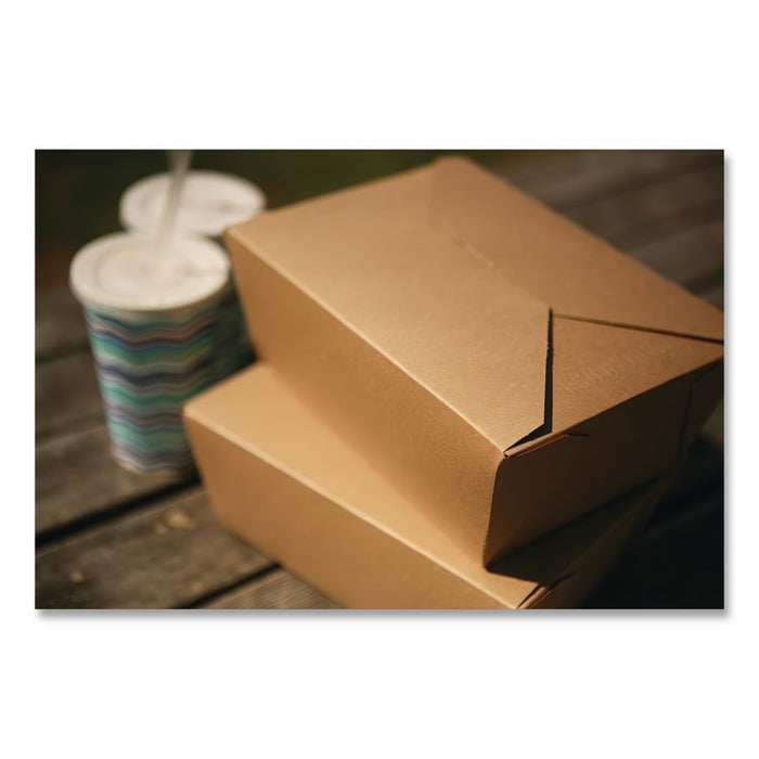 ChampPak Carryout Boxes, #1, 4.38 x 3.5 x 2.5, Brown, Paper, 450/Carton