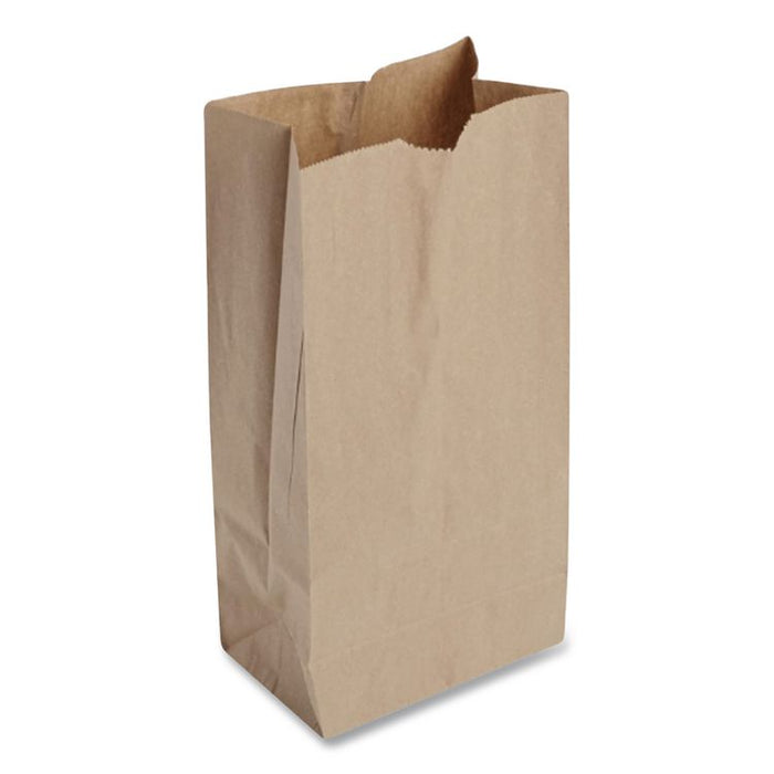 Standard Paper Lunch Bags, 5.13" x 3.13" x 10.38", Natural Kraft, 1,200/Carton