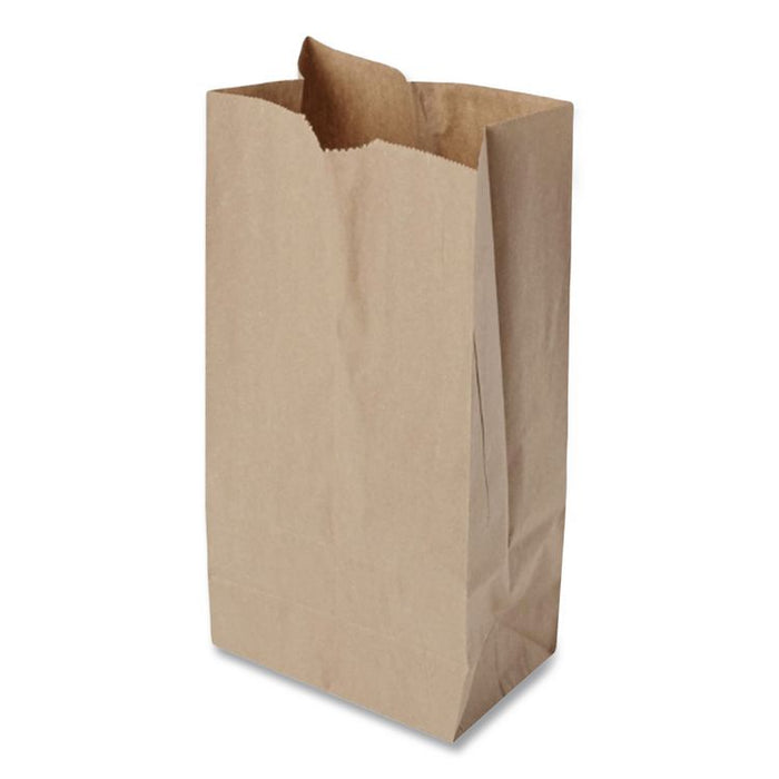 Standard Paper Lunch Bags, 5.13" x 3.13" x 10.38", Natural Kraft, 1,200/Carton