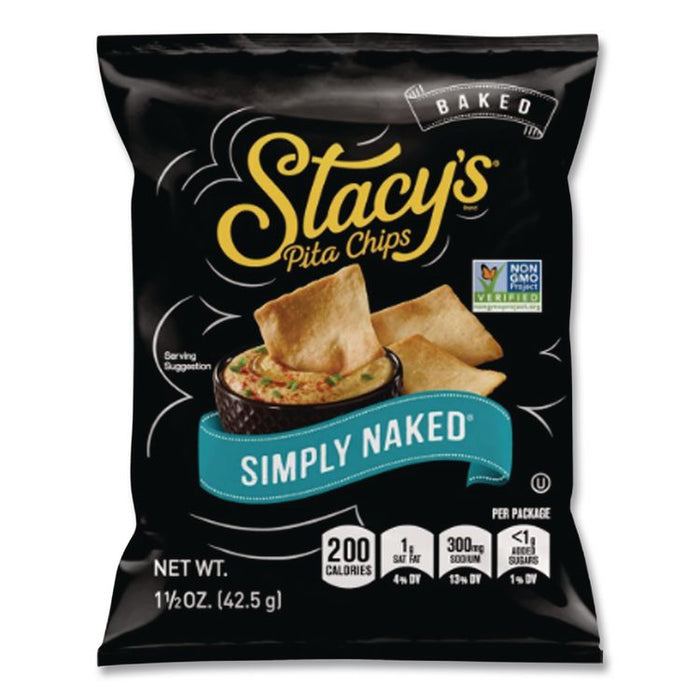 Pita Chips, Original, 1.5 oz Bag, 24/Carton