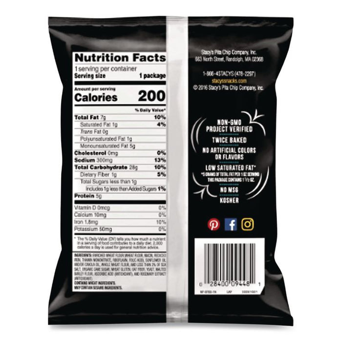 Pita Chips, Original, 1.5 oz Bag, 24/Carton