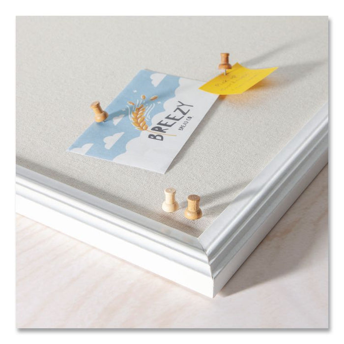 Fashion Push Pins, Wood, Assorted, 0.38", 100/Pack