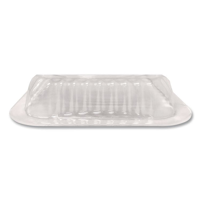 Plastic Dome Lid, 8.25 x 8.25 x 1.5, Clear, 500/Carton
