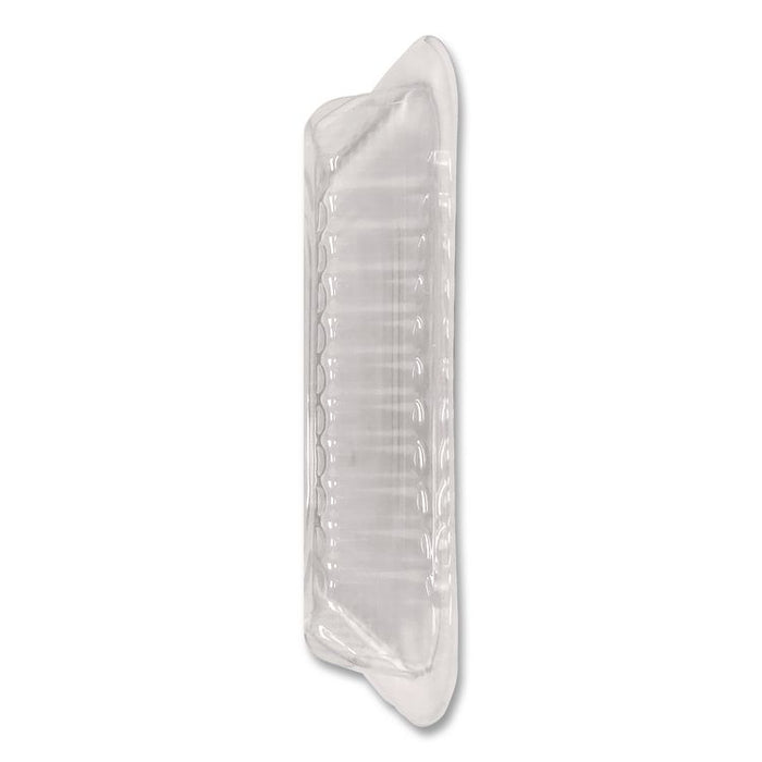 Plastic Dome Lids, Fits Oblong Pans 2061/2062, 8.25 x 5.88, Clear, 500/Carton